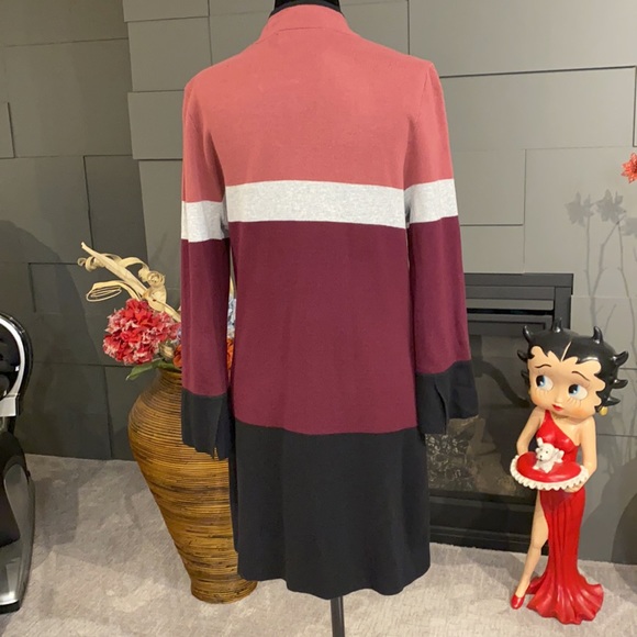 NWOT Kasper Cotton Blend Mid Length Cardigan - Picture 3 of 6